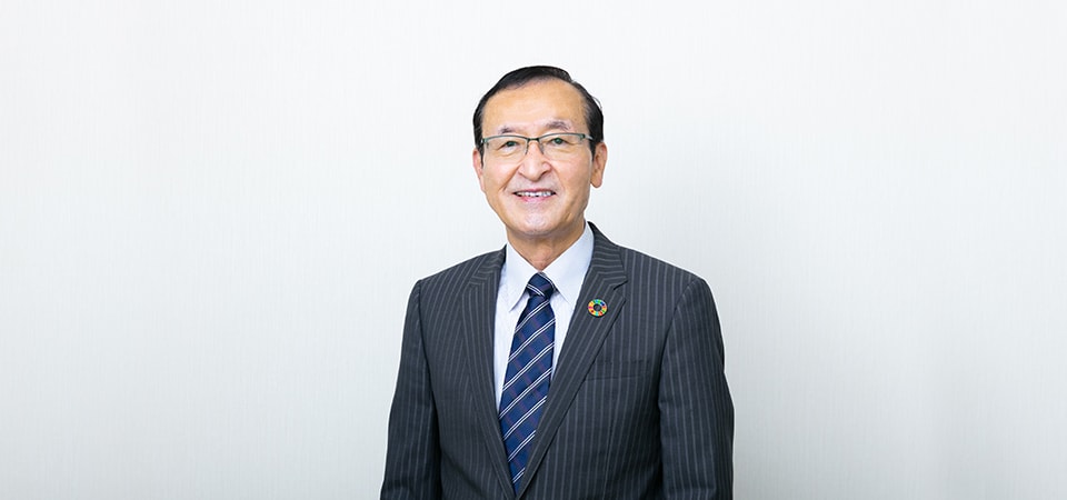 代表取締役 青栁文夫の写真